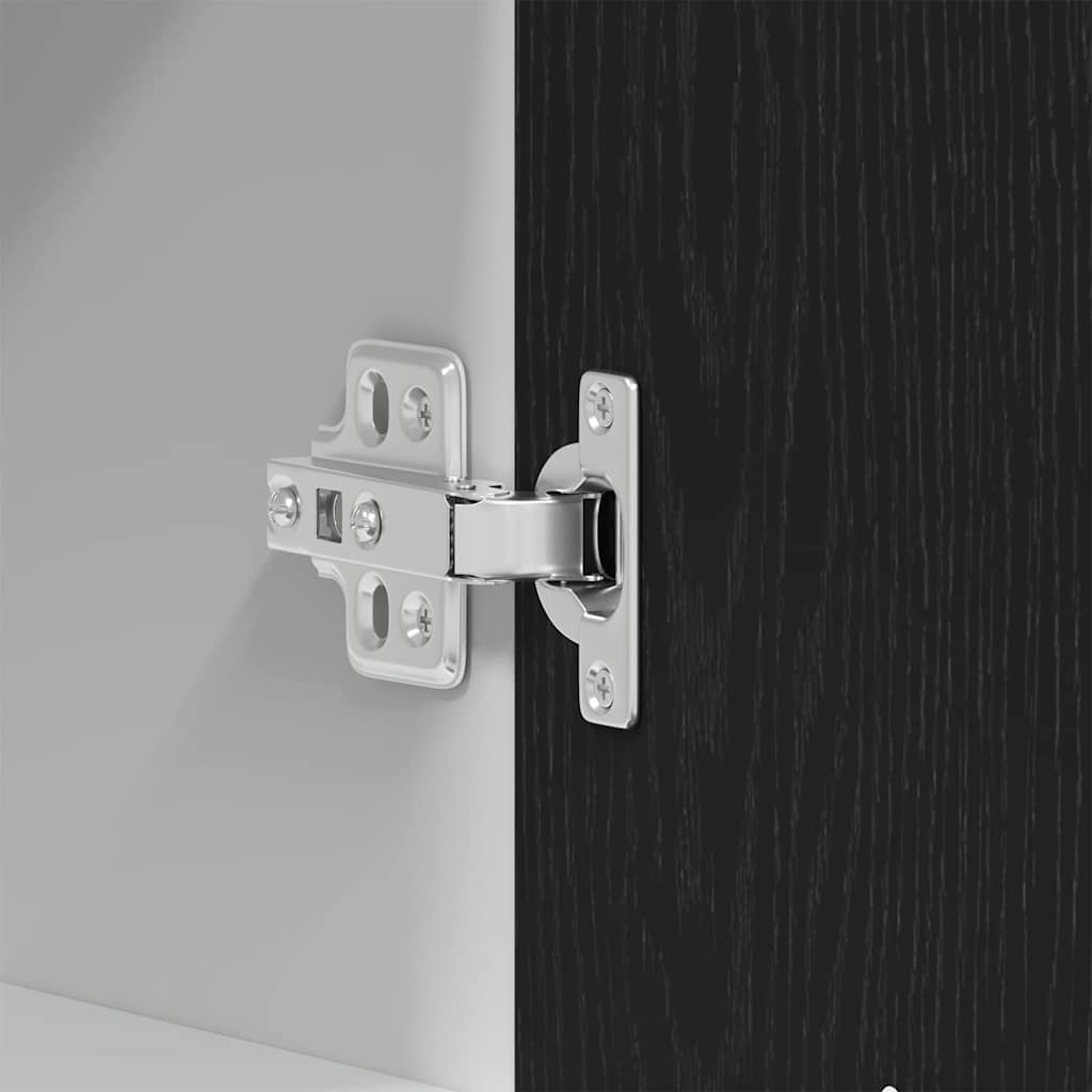 Hängeschrank Schwarze Eiche 60 x 31 x 60 cm Holzwerkstoff