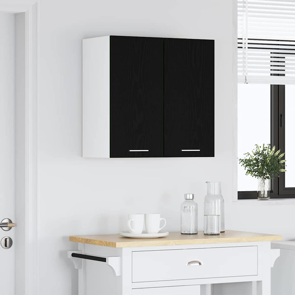 Hängeschrank Schwarze Eiche 60 x 31 x 60 cm Holzwerkstoff
