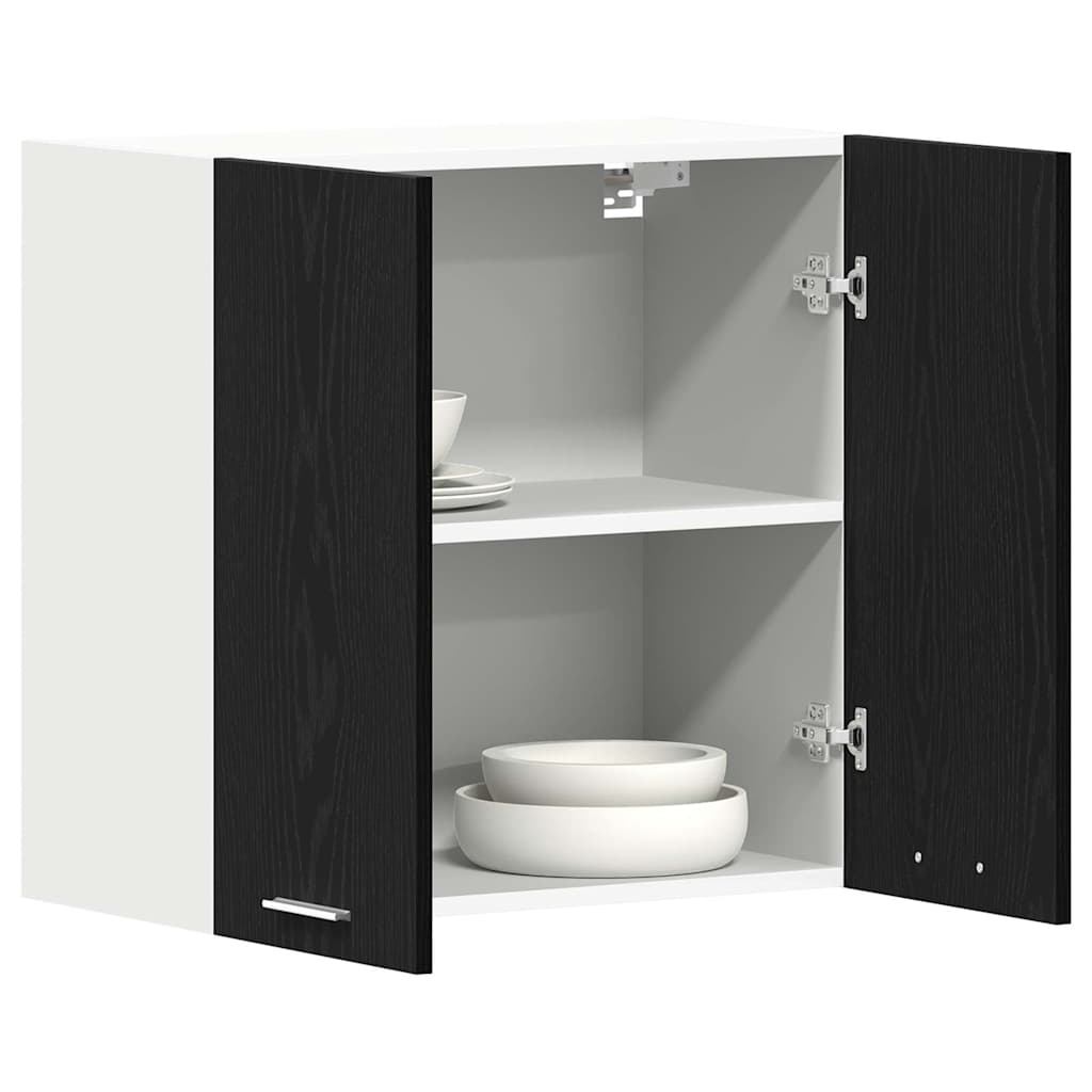 Hängeschrank Schwarze Eiche 60 x 31 x 60 cm Holzwerkstoff
