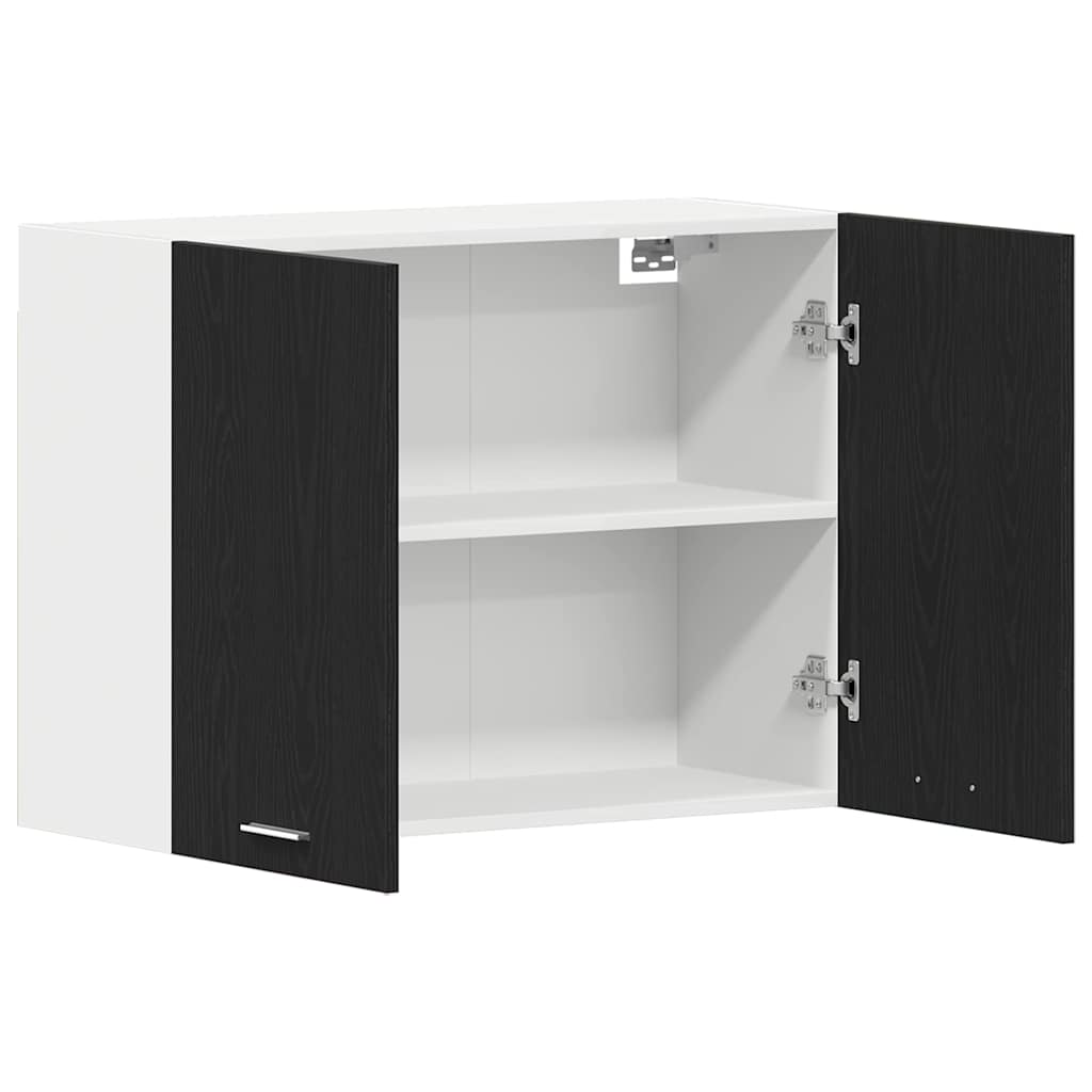 Hängeschrank Schwarze Eiche 80 x 31 x 60 cm Holzwerkstoff