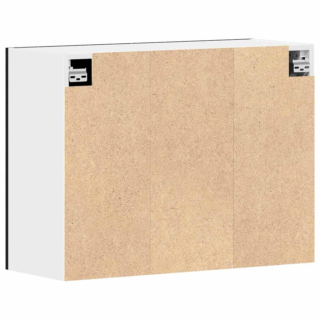 Hängeschrank Schwarze Eiche 80 x 31 x 60 cm Holzwerkstoff