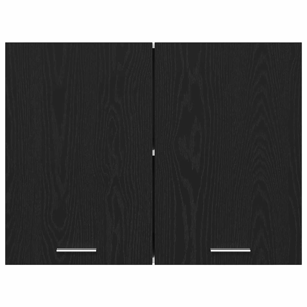 Hängeschrank Schwarze Eiche 80 x 31 x 60 cm Holzwerkstoff