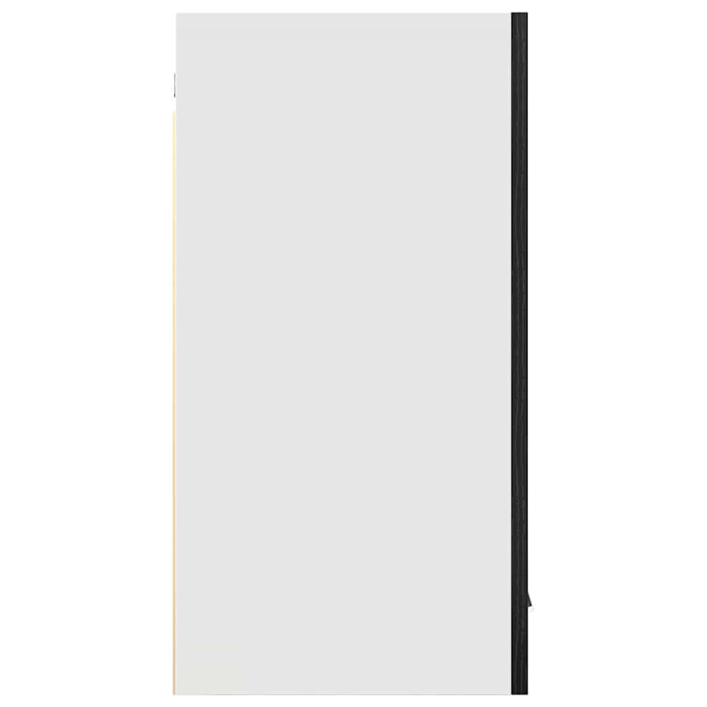 Hängeschrank Schwarze Eiche 80 x 31 x 60 cm Holzwerkstoff