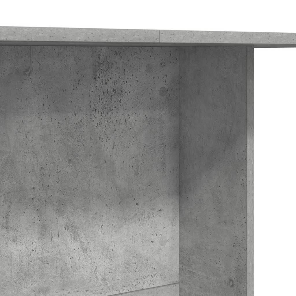 Esstisch Betongrau 110 x 60 x 75 cm Holzwerkstoff