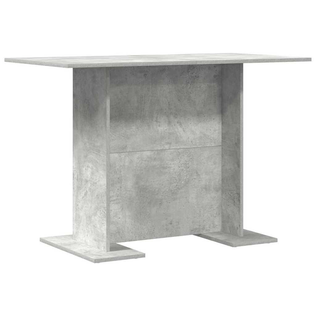 Esstisch Betongrau 110 x 60 x 75 cm Holzwerkstoff