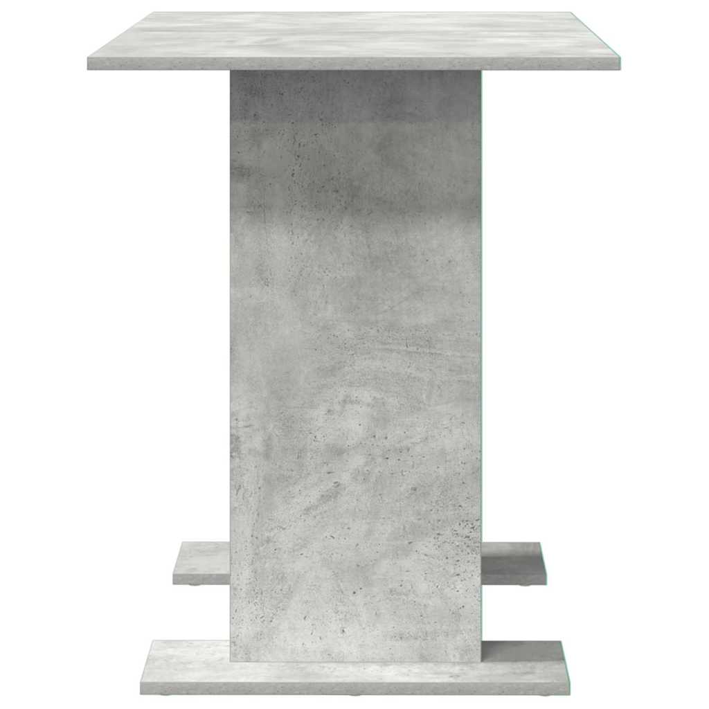 Esstisch Betongrau 110 x 60 x 75 cm Holzwerkstoff