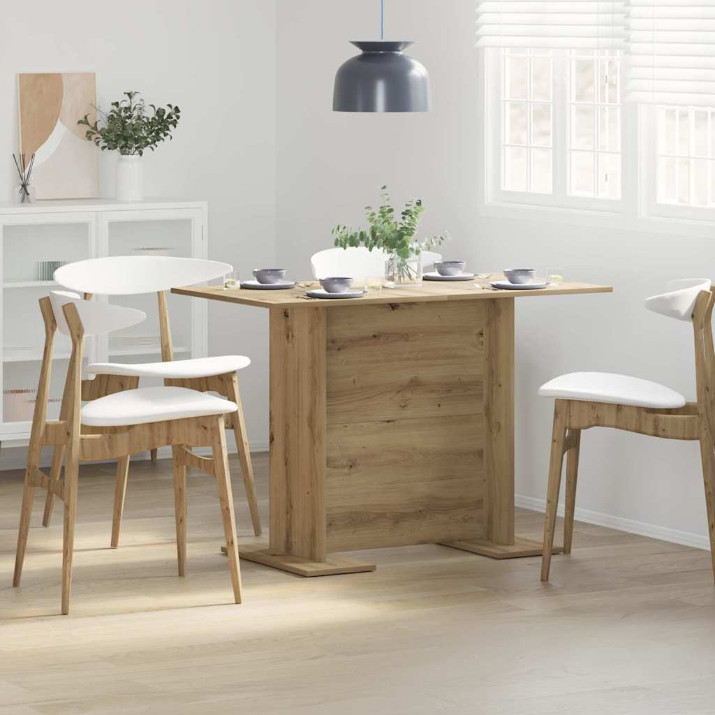 Esstisch Eiche handwerklich 110 x 60 x 75 cm Holzwerkstoff