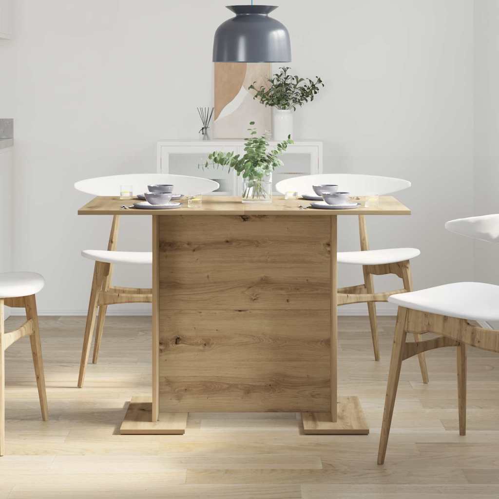 Esstisch Eiche handwerklich 110 x 60 x 75 cm Holzwerkstoff