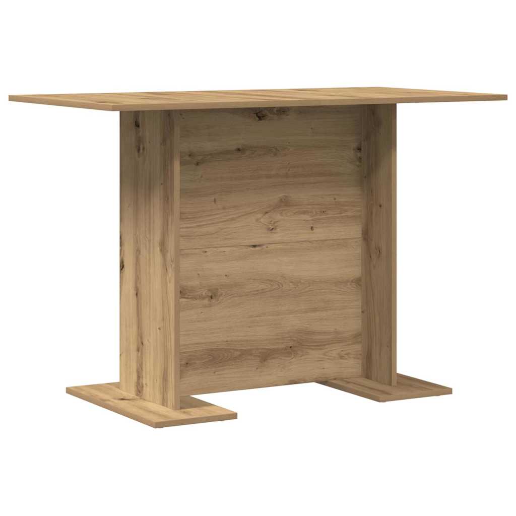 Esstisch Eiche handwerklich 110 x 60 x 75 cm Holzwerkstoff