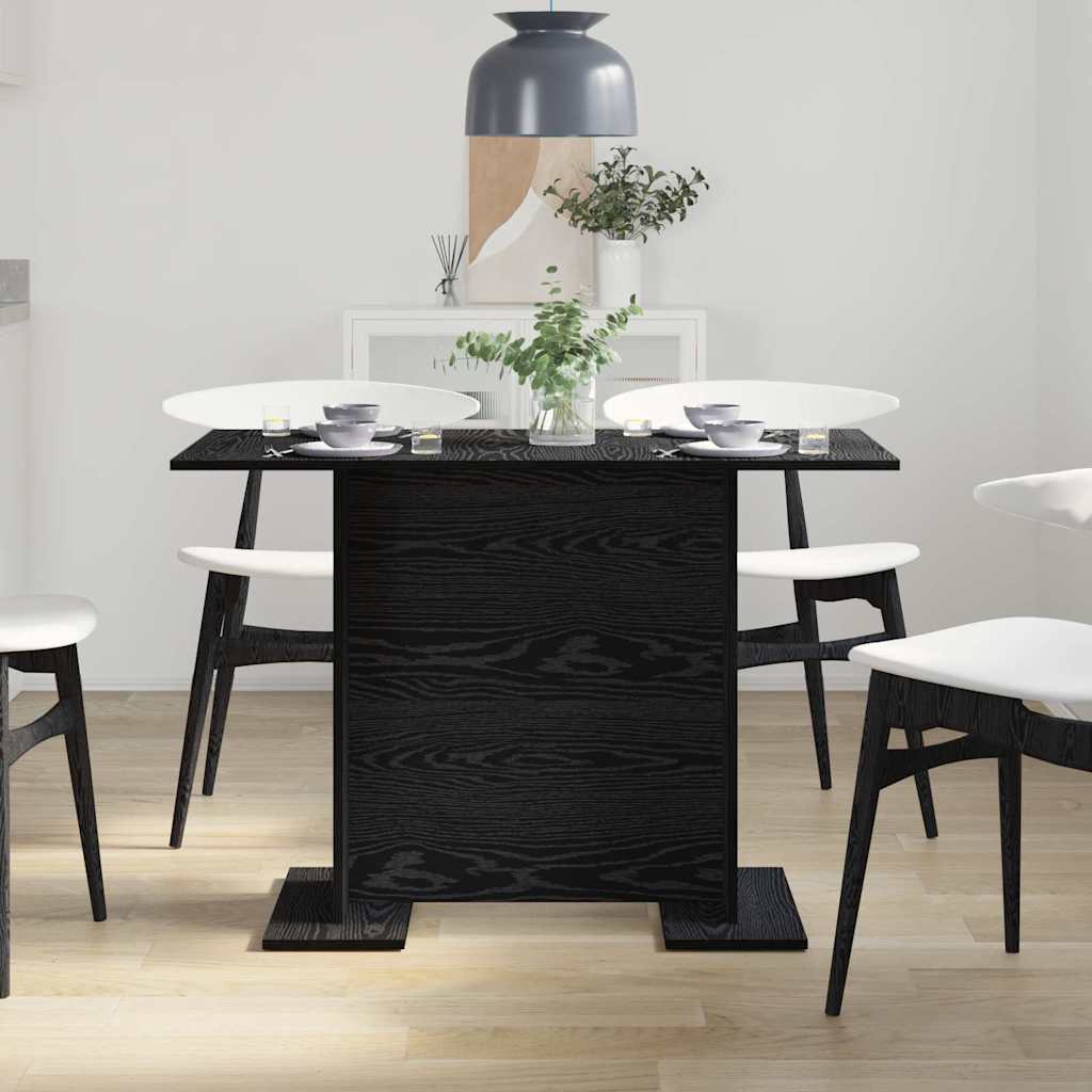 Esstisch Schwarze Eiche 110 x 60 x 75 cm Holzwerkstoff