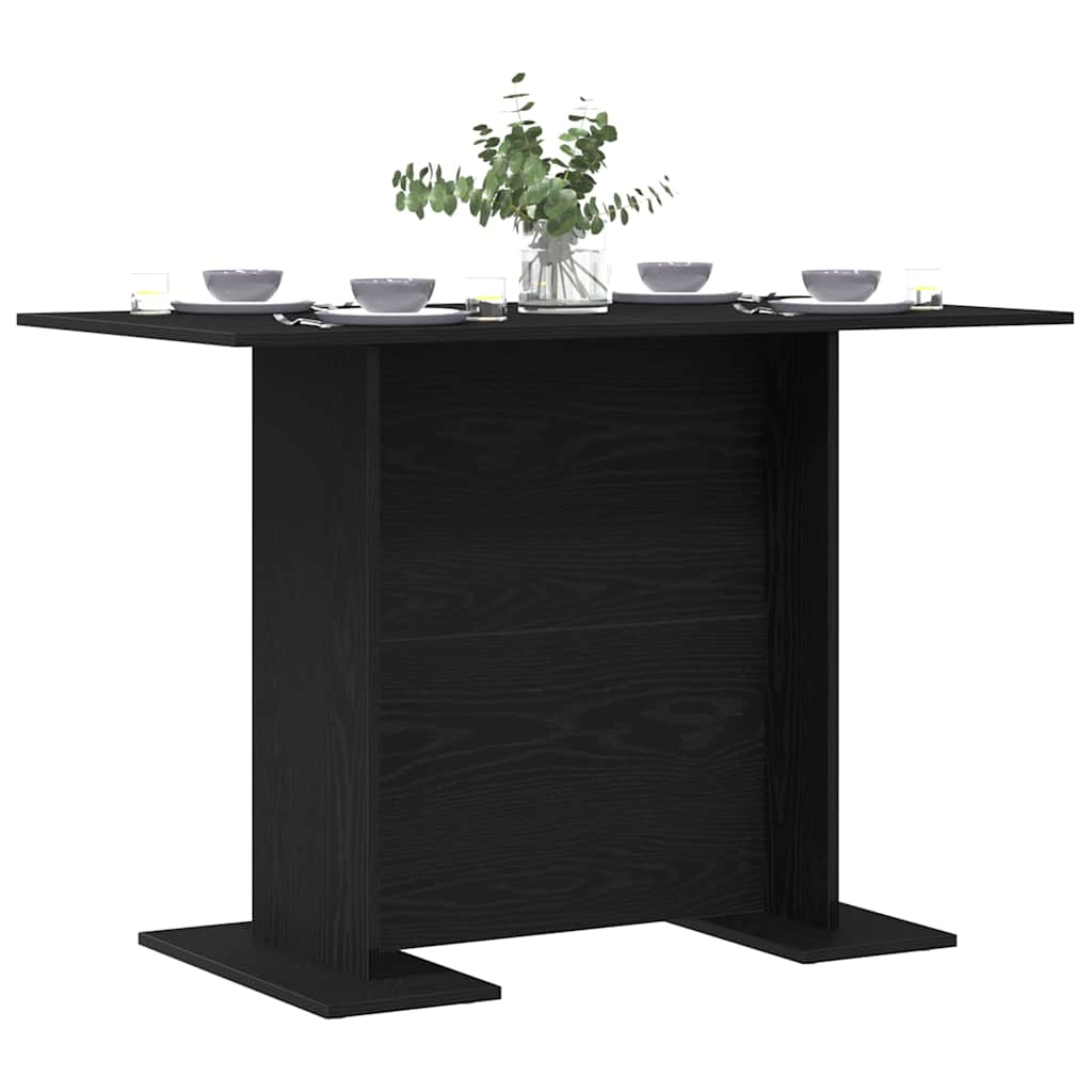 Esstisch Schwarze Eiche 110 x 60 x 75 cm Holzwerkstoff