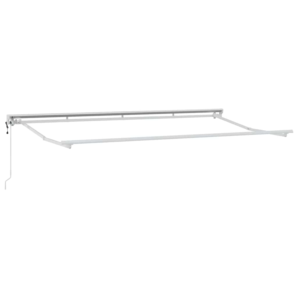 Markisenrahmen Weiß 4 x 2 m