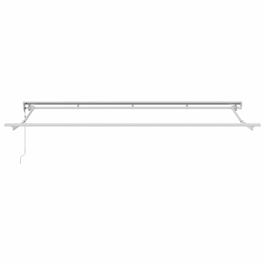 Markisenrahmen Weiß 4 x 2 m
