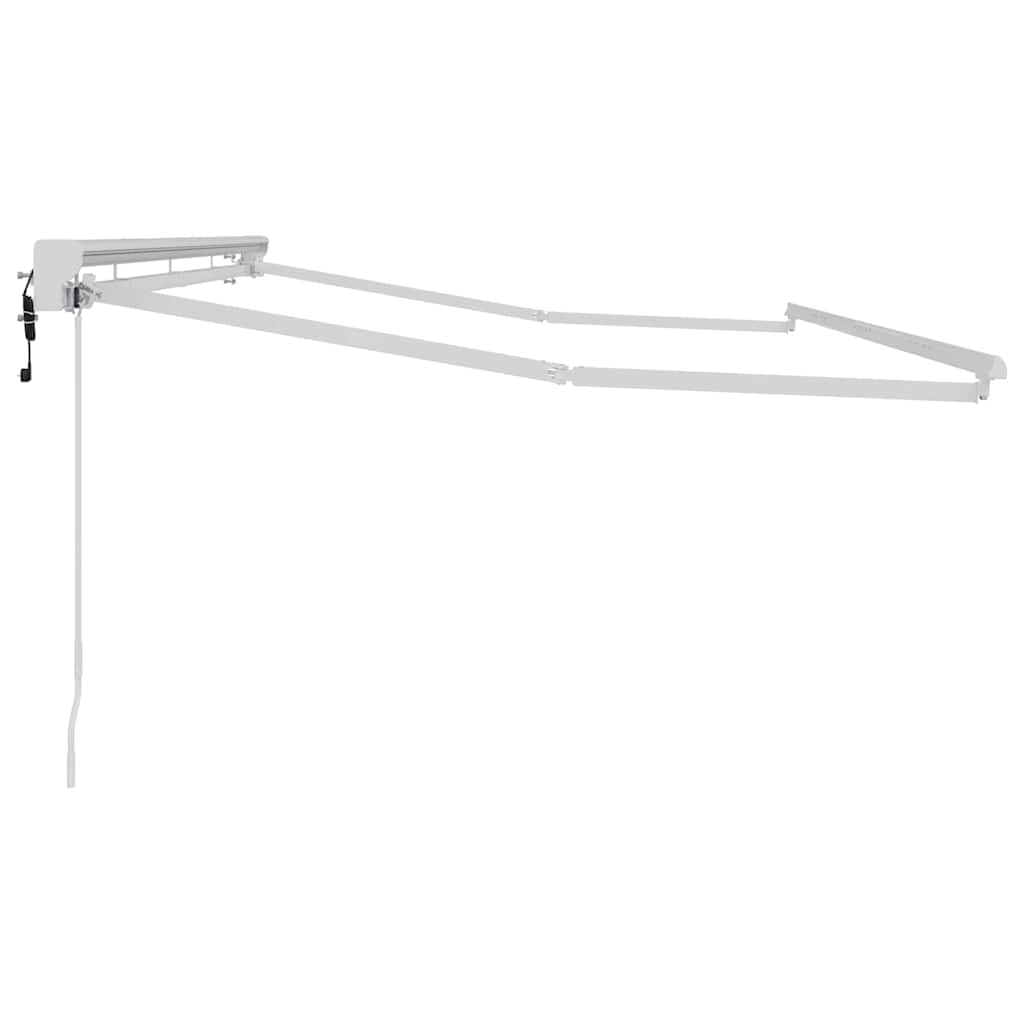 Markisenrahmen Weiß 4 x 2 m