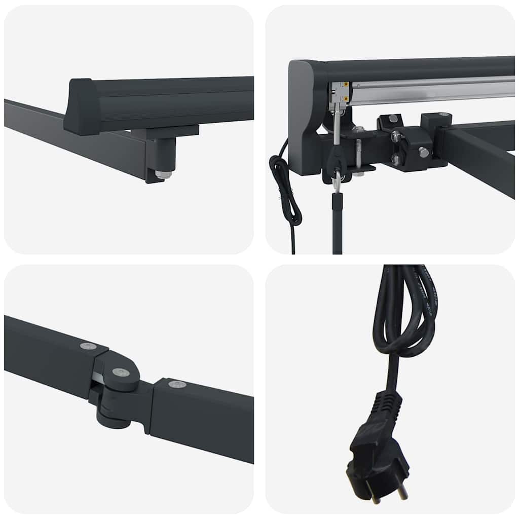 Markisenrahmen Anthrazit 5 x 3 m