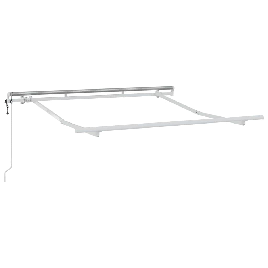 Markisenrahmen Weiß 2.5 x 2 m Metall