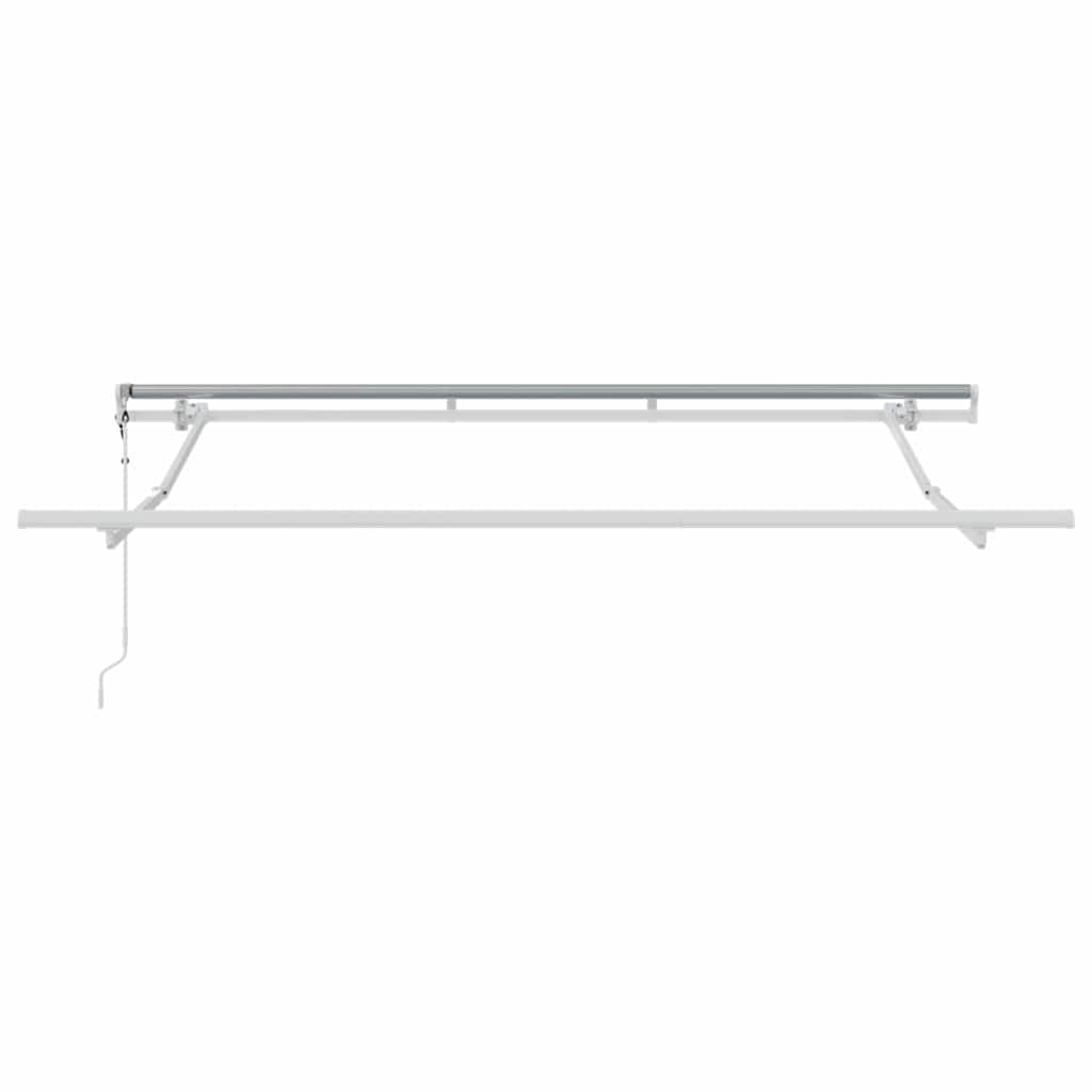 Markisenrahmen Weiß 3 x 2 m Metall