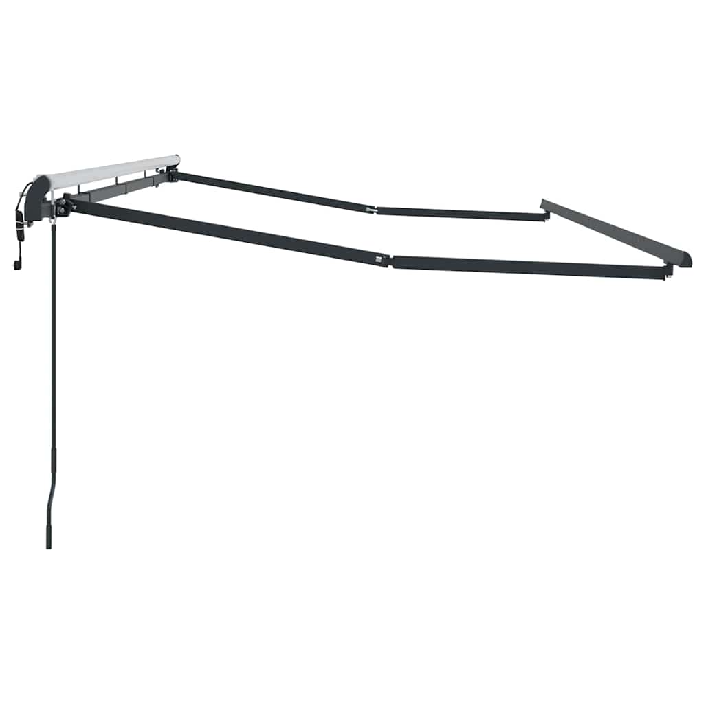 Markisenrahmen Anthrazit 4 x 2 m Metall