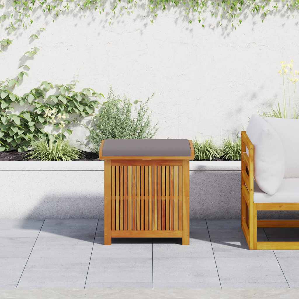 Outdoor-Kissenbox 60x50x61 cm Massivholz Akazie