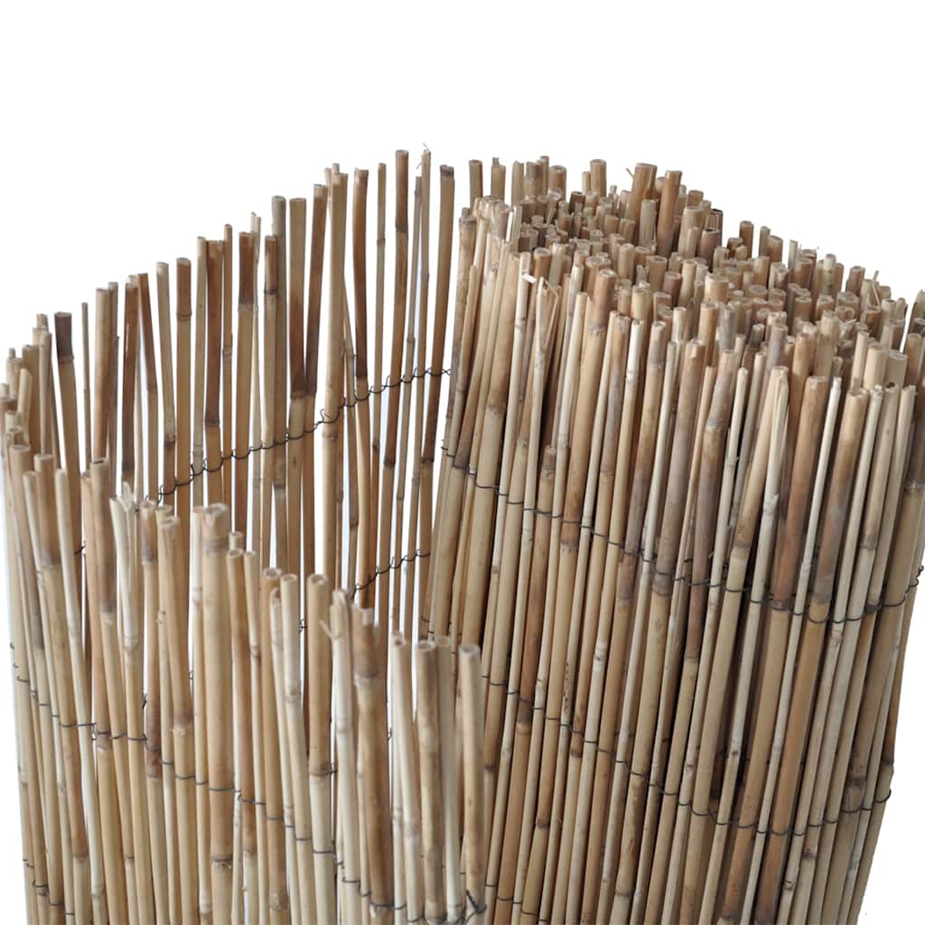 Schilfrohrzaun Braun 500 x 140 cm Schilf