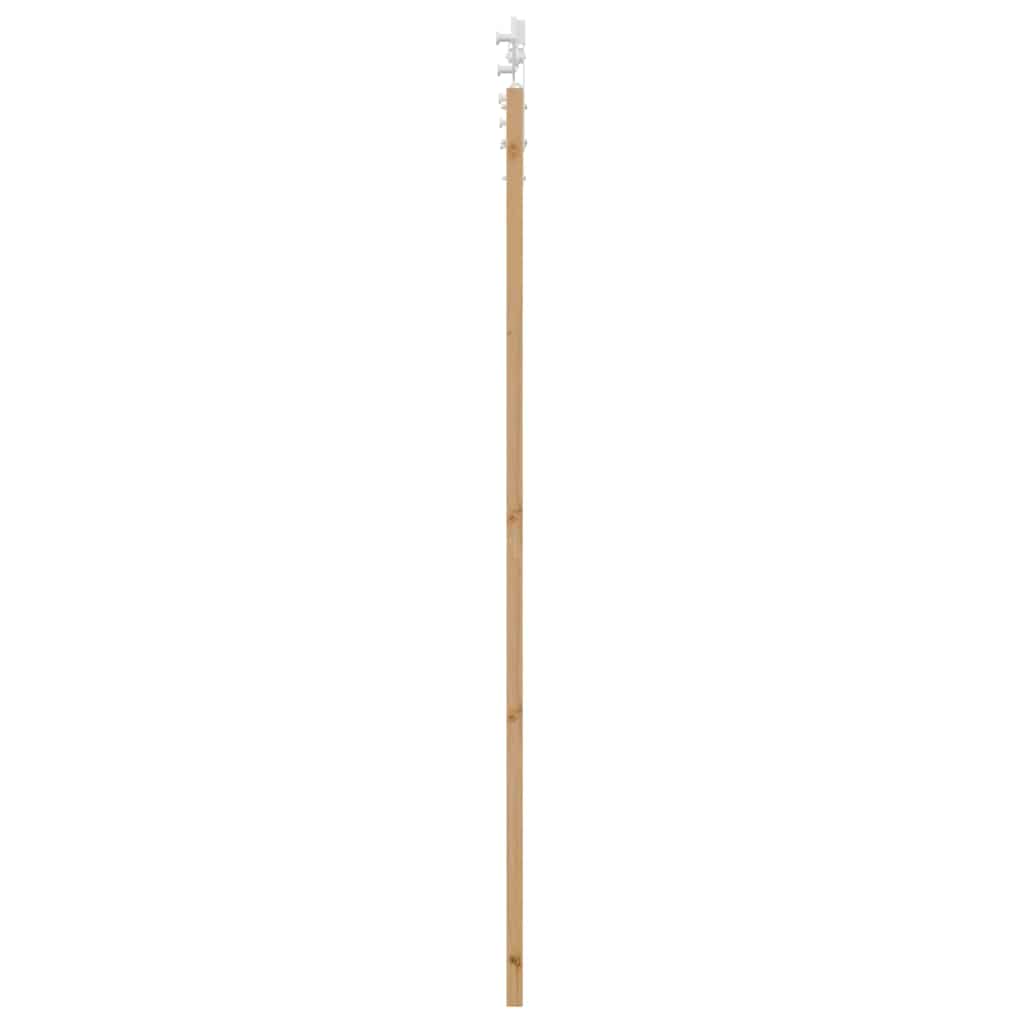 Schiebetür Braun 86 x 211 cm Massivholz Kiefer