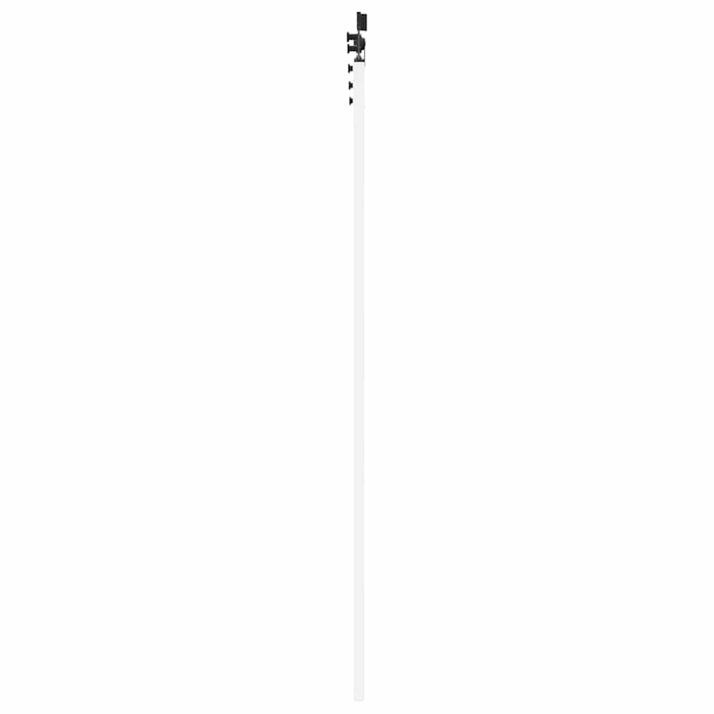Schiebetür Manuell Weiß 83 x 211 cm Holz und Metall