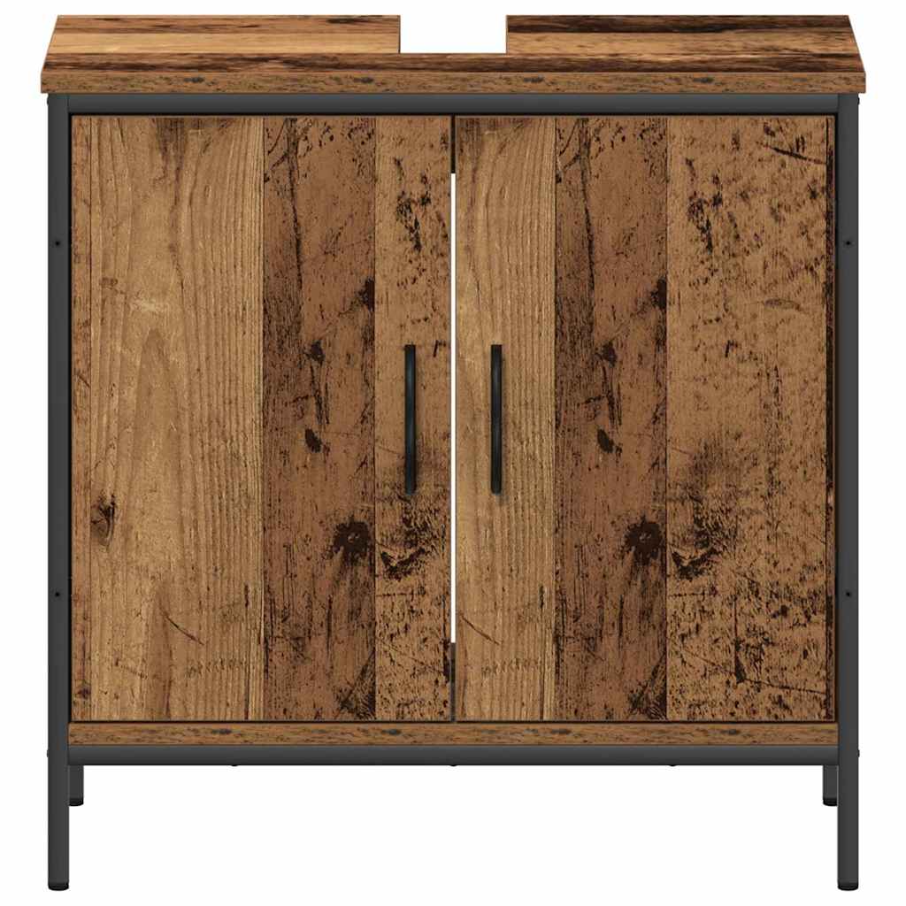Badezimmermöbel Set 2 pcs Braun 60 x 30 x 60 cm Holzwerkstoff