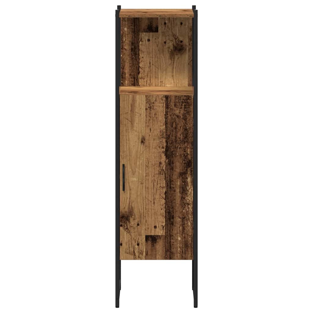 Badezimmermöbel Set mit Speicher 3 pcs Braun 33 x 33 x 120.5 cm