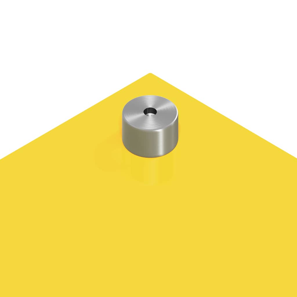 Küchenrückwand Gelb 80 x 60 x 0.6 cm Einscheibensicherheitsglas