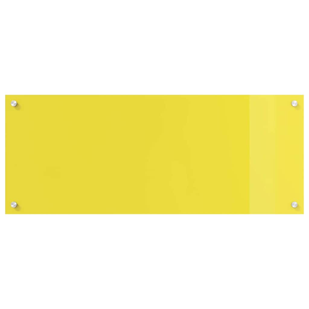 Küchenrückwand Gelb 100 x 40 x 0.6 cm