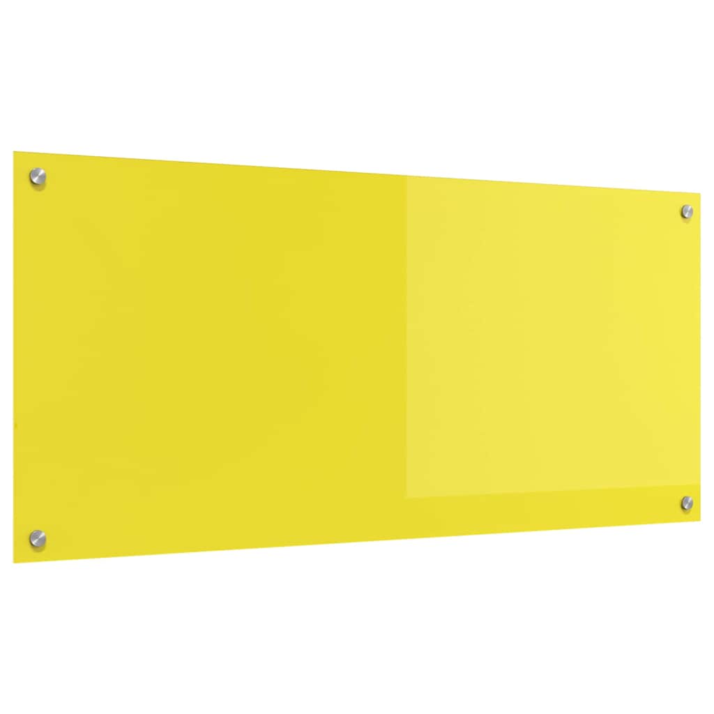 Küchenrückwand Gelb 110 x 50 x 0.6 cm