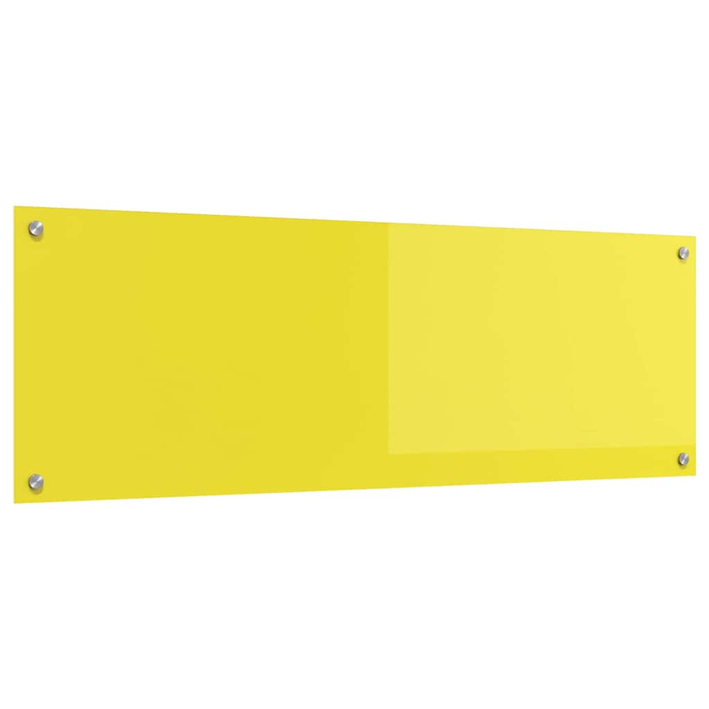 Küchenrückwand Gelb 120 x 40 x 0.6 cm