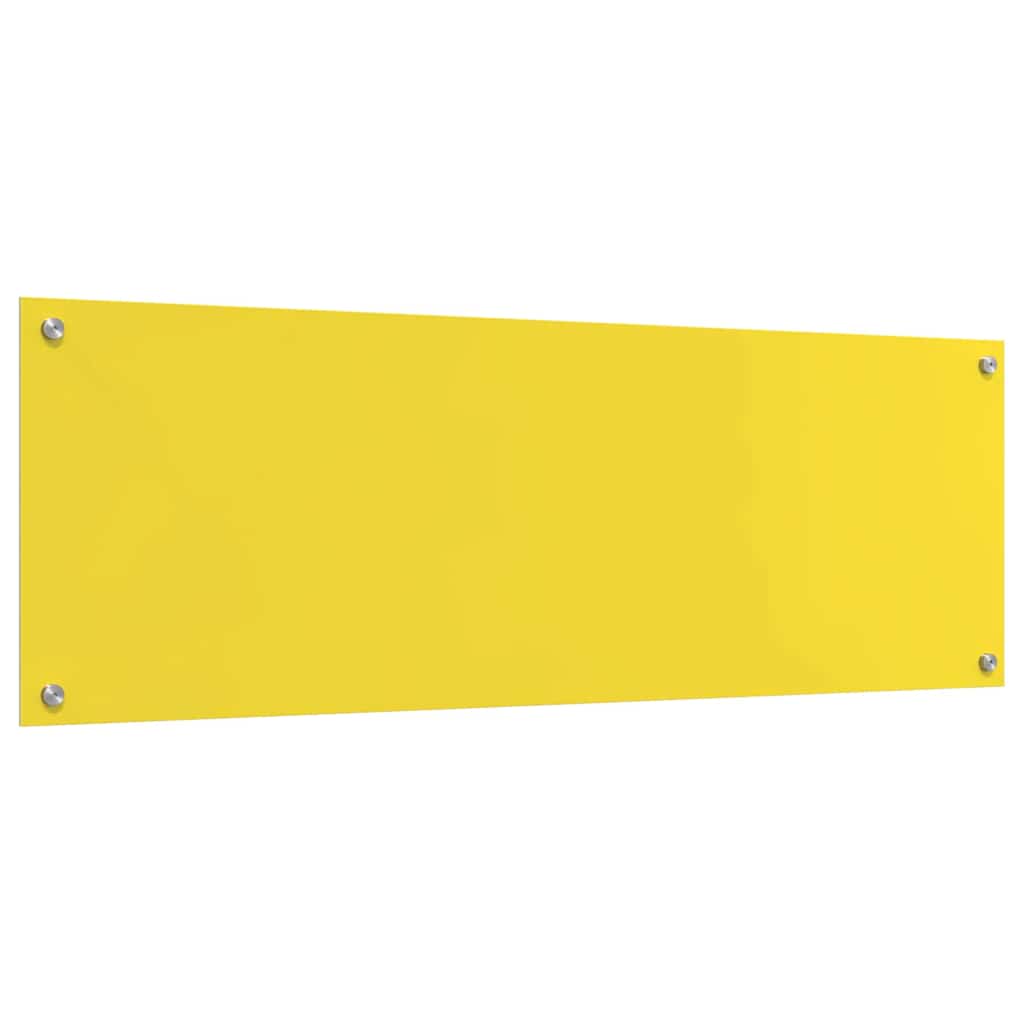 Küchenrückwand Gelb 120 x 40 x 0.6 cm