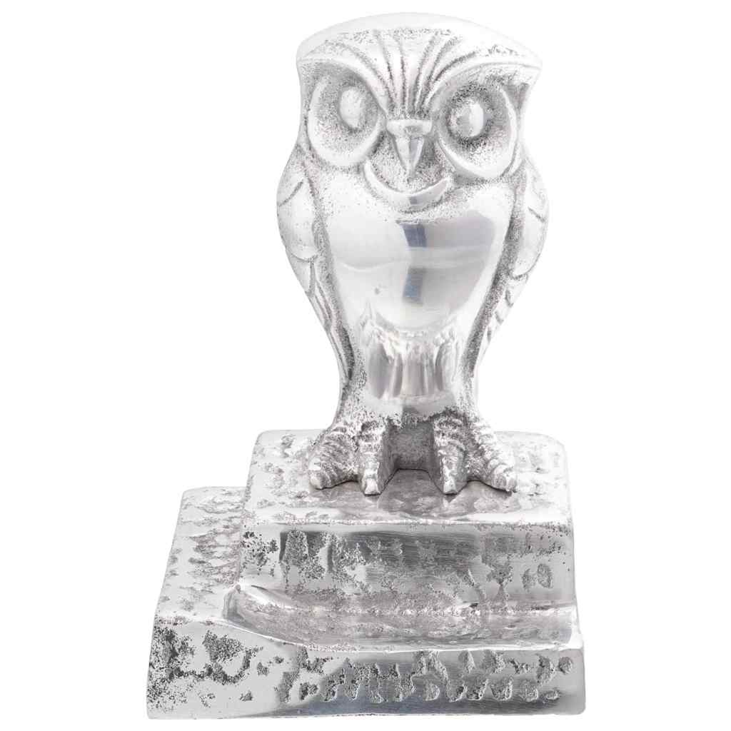 Buchstützen 2 pcs Silber 12 x 9 x 19 cm Aluminium
