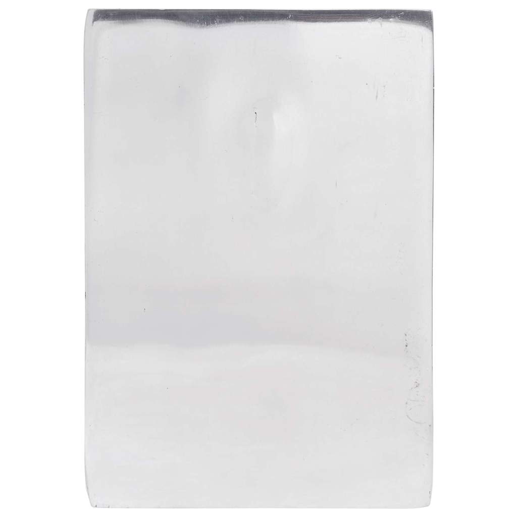 Buchstützen 2 pcs Silber 11 x 14 x 17.5 cm Aluminium