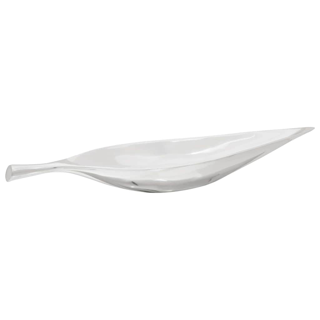 Obstkorb Silber 60 x 15 x 8 cm Aluminium