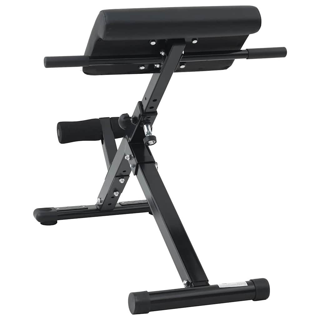 Hyperextensionsbank Schwarz 101 x 70 x 71 cm