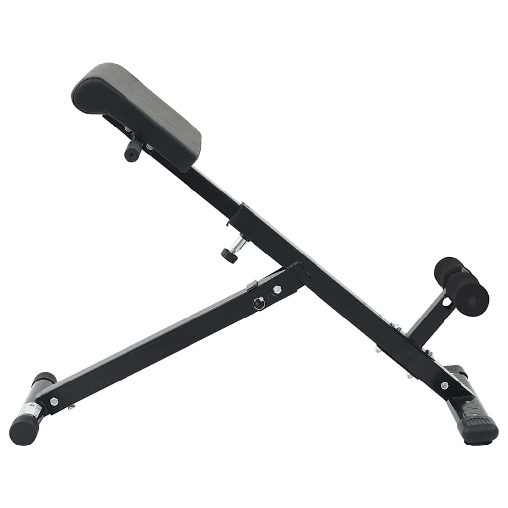 Hyperextensionsbank Schwarz 101 x 70 x 71 cm
