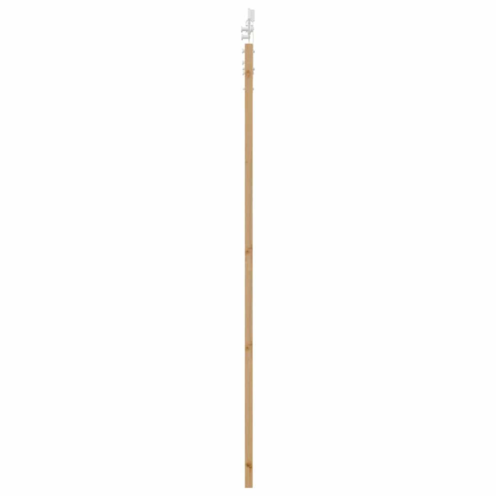 Schiebetür Manuell Natur und Weiß 83 x 211 cm