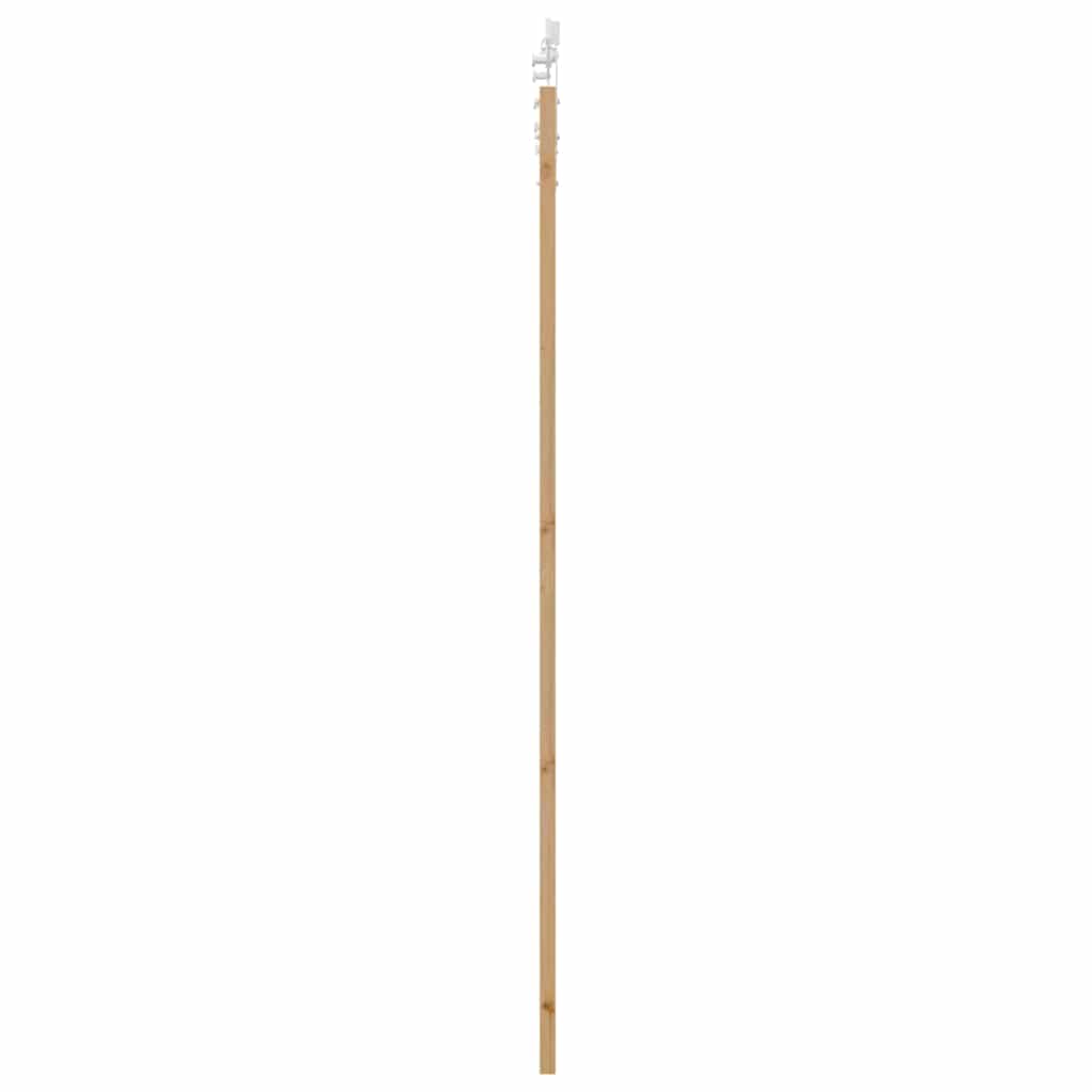 Schiebetür Manuell Natur und Weiß 93 x 232 cm