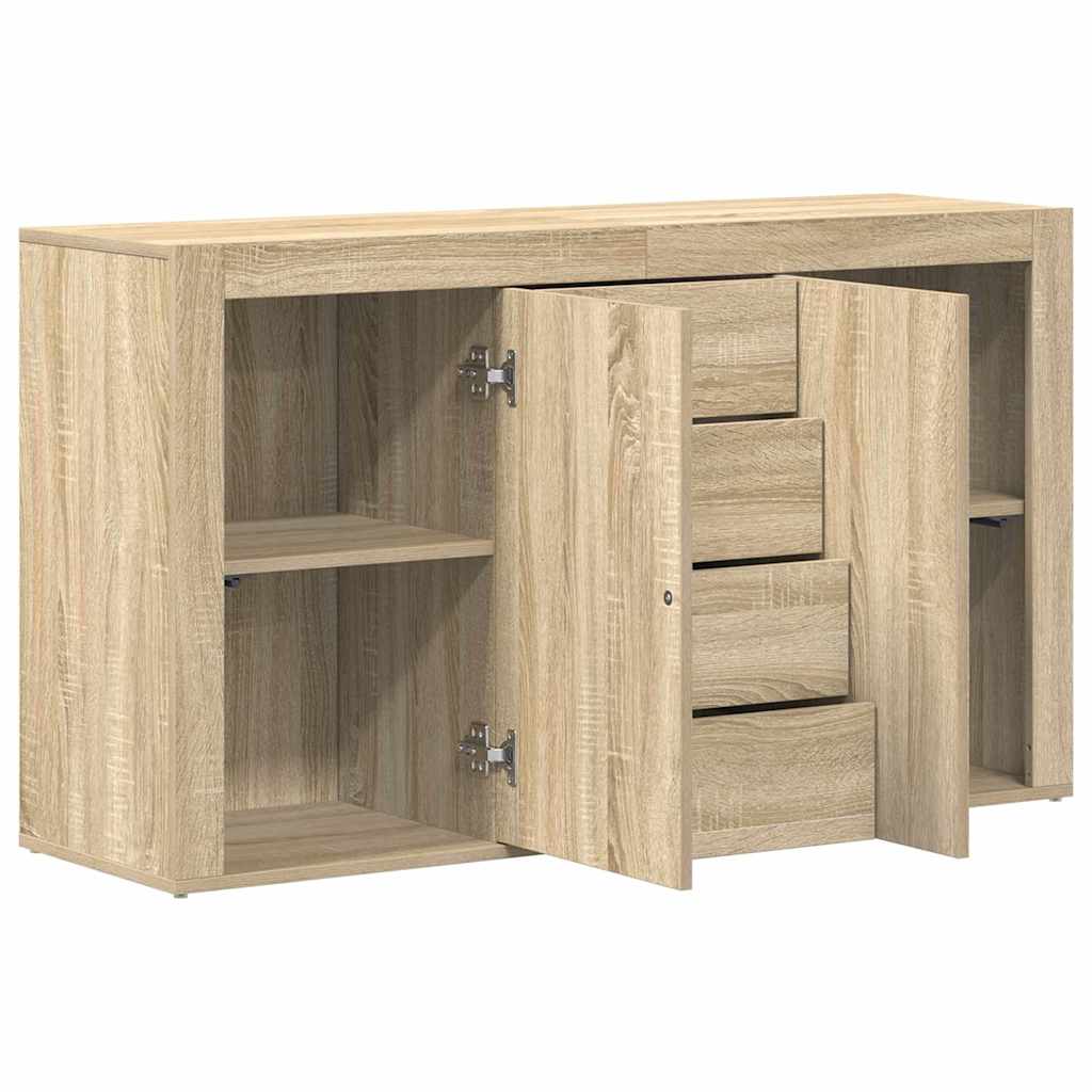 Sideboard Sonoma Eiche 120 x 36 x 69 cm Holzwerkstoff