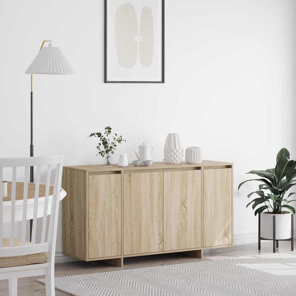 Sideboard Sonoma Eiche 135 x 41 x 69 cm Holzwerkstoff