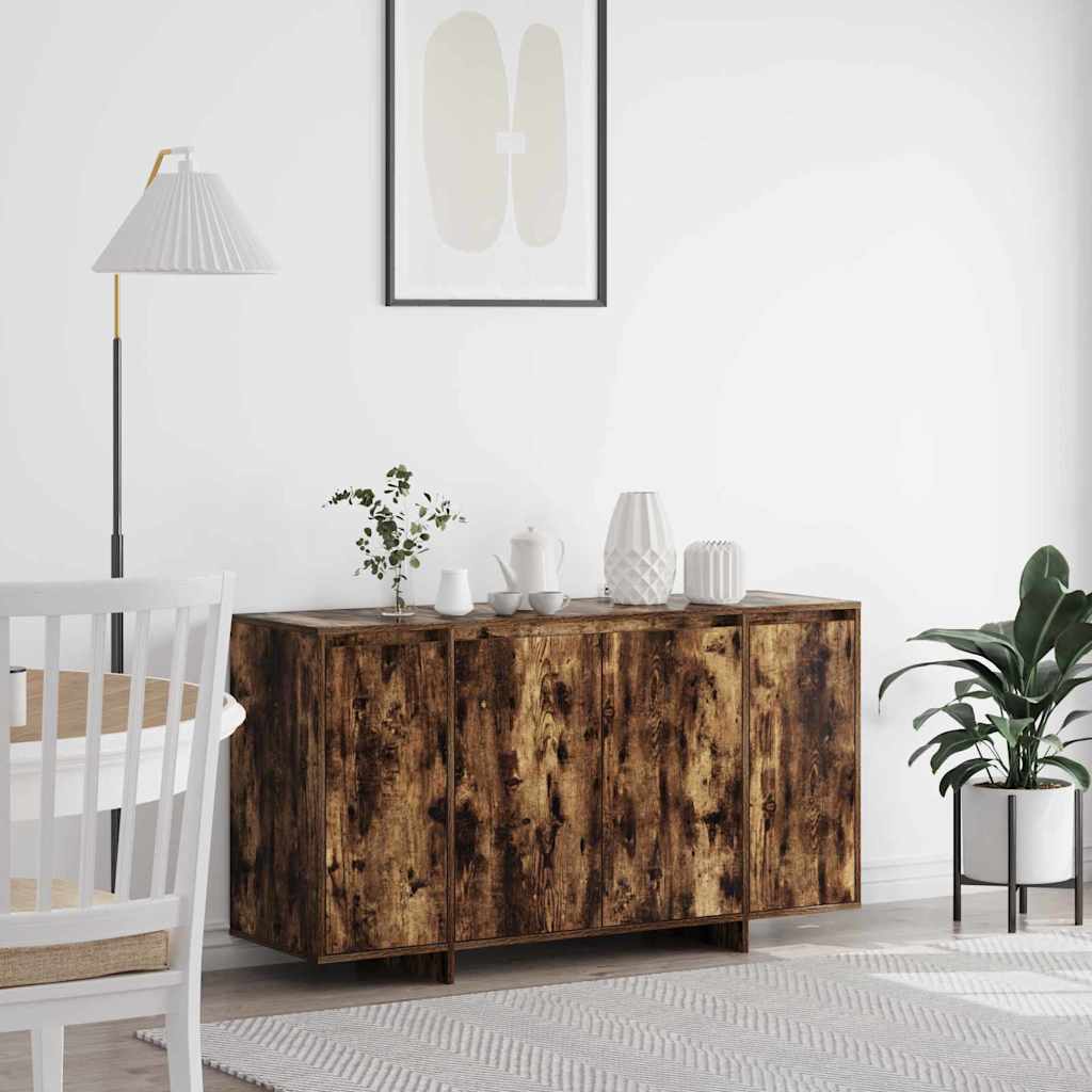 Sideboard Räuchereiche 135 x 41 x 69 cm Holzwerkstoff