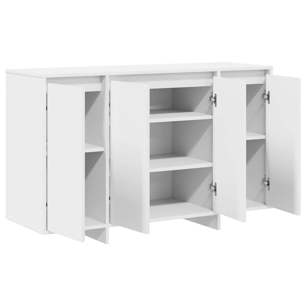 Sideboard Weiß 120 x 41 x 75 cm Holzwerkstoff