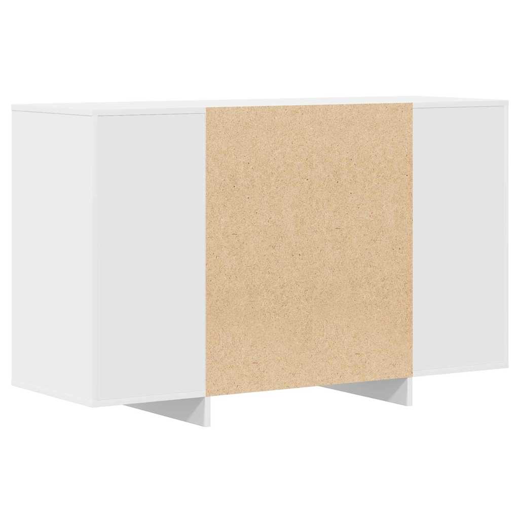 Sideboard mit Schubladen Weiß 120 x 41 x 75 cm Holzwerkstoff