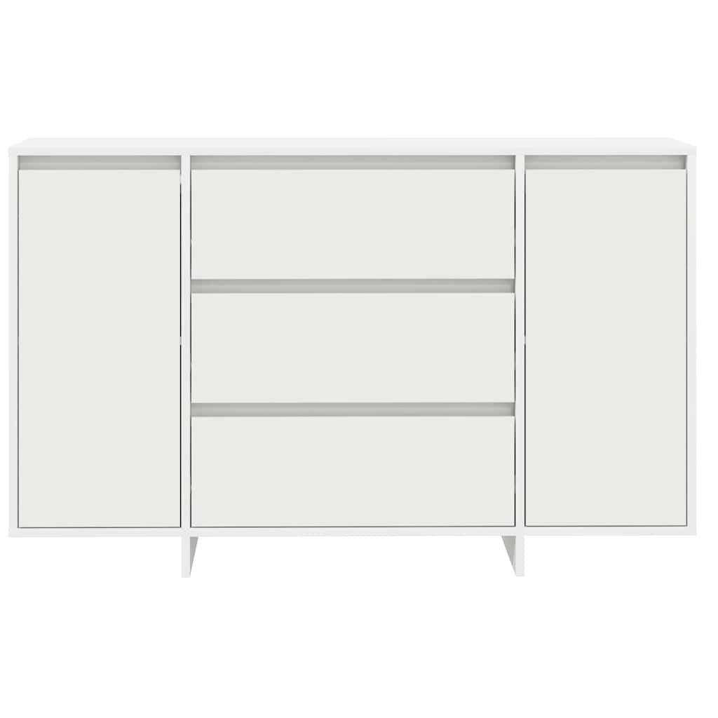 Sideboard mit Schubladen Weiß 120 x 41 x 75 cm Holzwerkstoff
