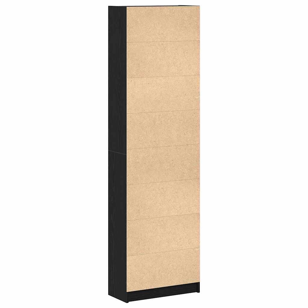 Kleiderschrank Schwarze Eiche 55 x 25 x 189 cm Holzwerkstoff