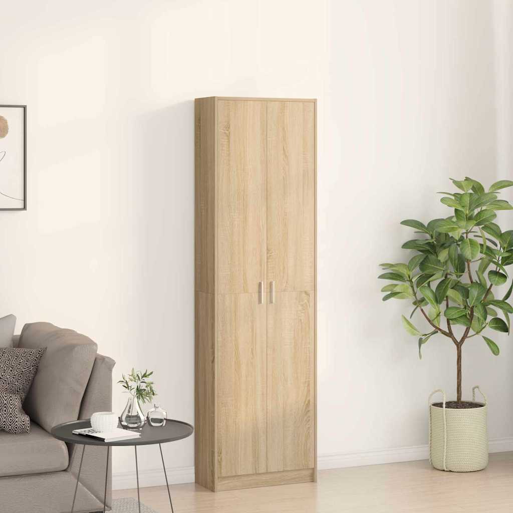 Kleiderschrank Sonoma Eiche 55 x 25 x 189 cm Holzwerkstoff