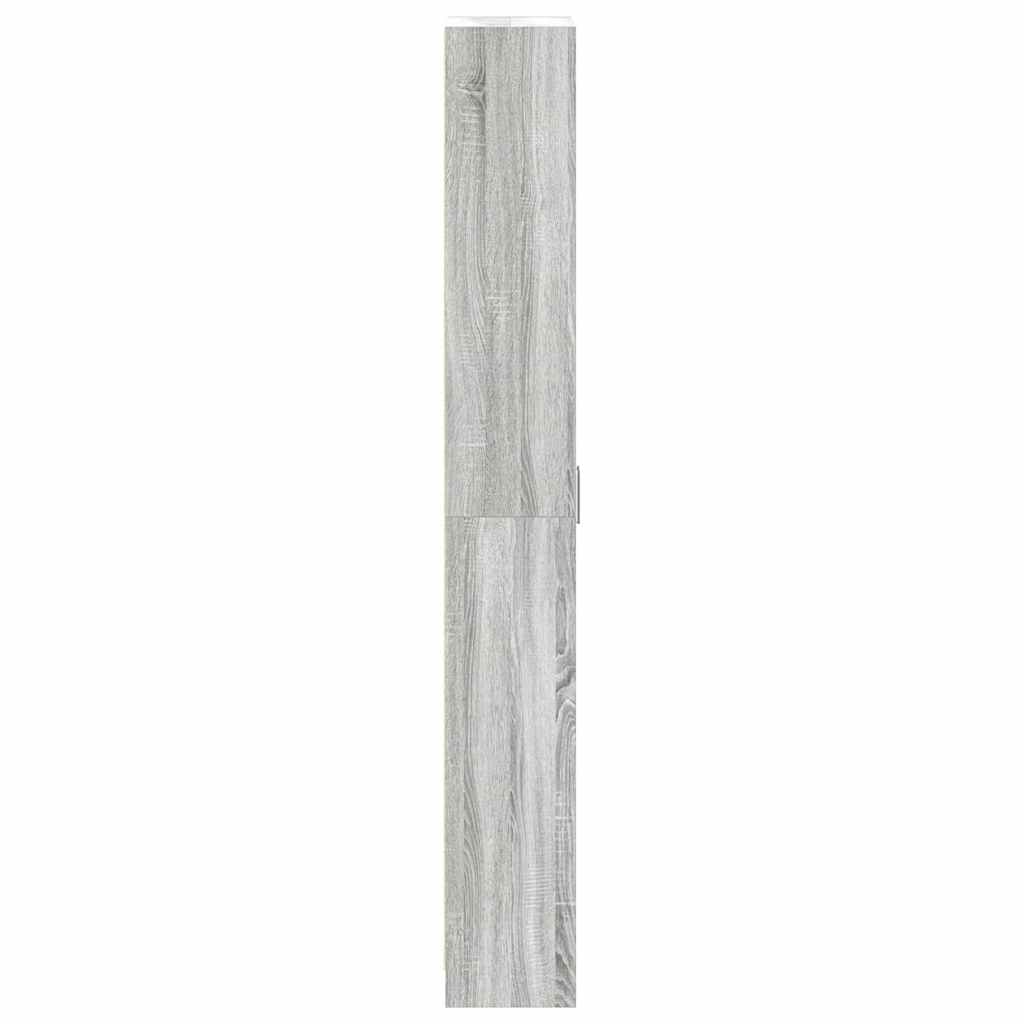 Kleiderschrank Grau Sonoma 55 x 25 x 189 cm Holzwerkstoff