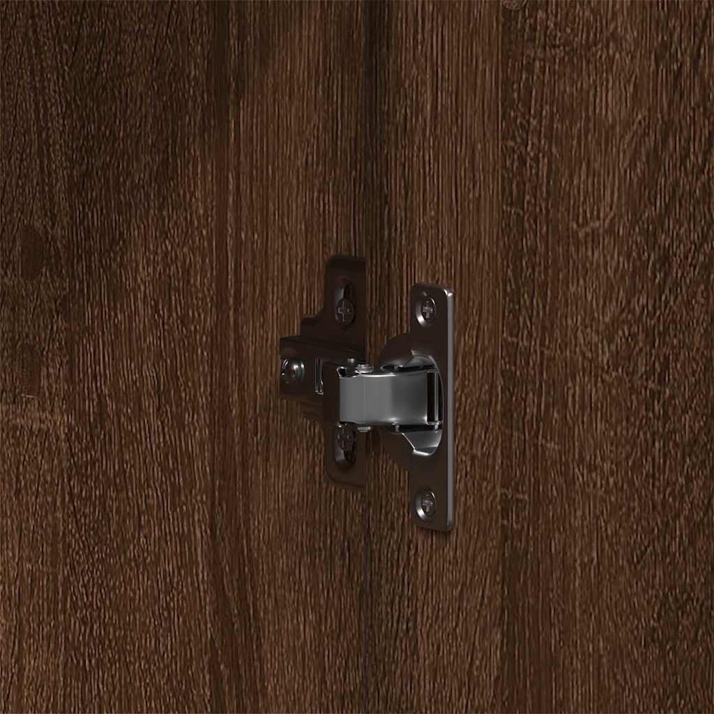 Kleiderschrank Braune Eiche 55 x 25 x 189 cm Holzwerkstoff